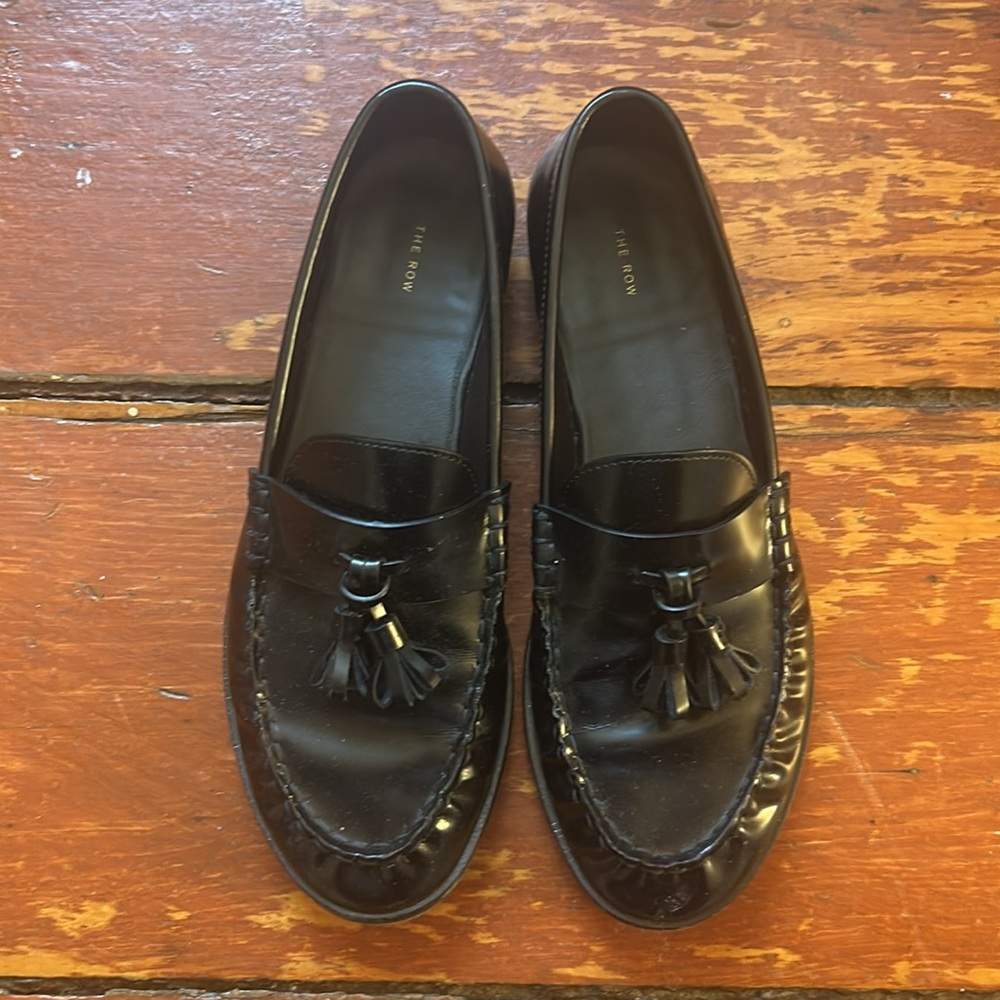 The Row men’s loafer in leather - Picture 4 of 6